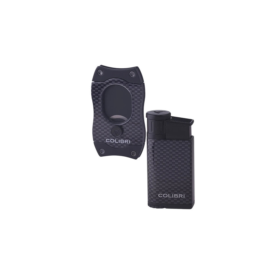 Colibri Black Carbon Fiber Gift Set