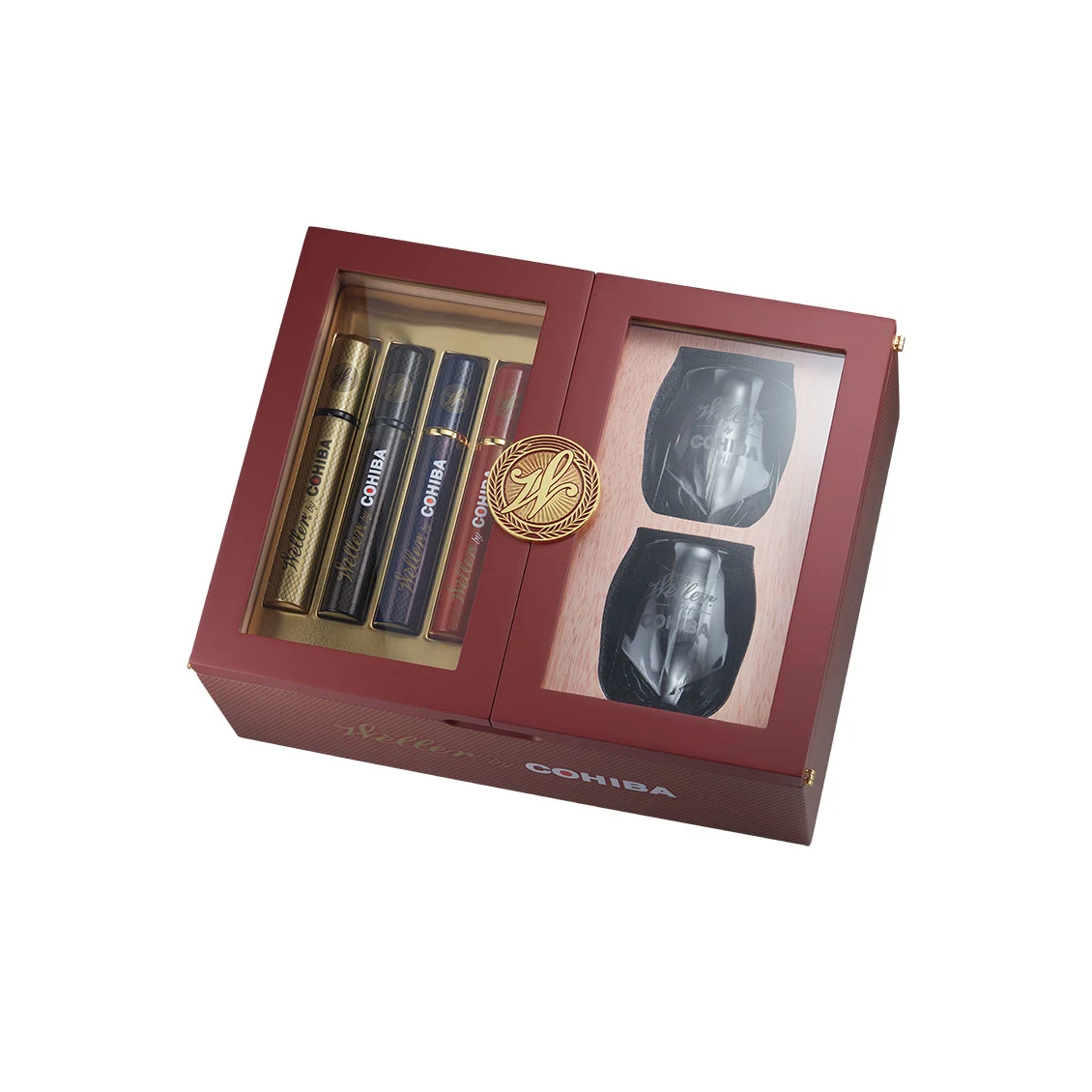 Weller By Cohiba Holiday Humidor Gift Set 2025