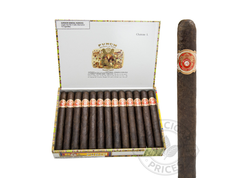 Punch Deluxe Chateau L Double Maduro - 25 Cigars