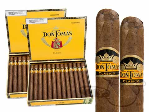 Don Tomas Clasico Presidente Natural - 50 Cigars