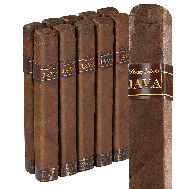 Java By Drew Estate Maduro Short Robusto Maduro Pack of 10