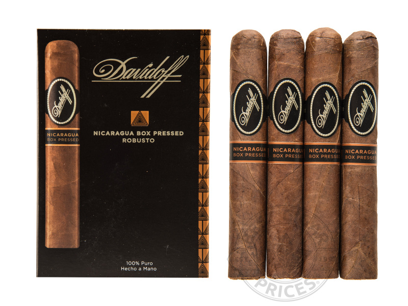 Davidoff Nicaragua Robusto Box-Press 4 Pack - 4 Cigars