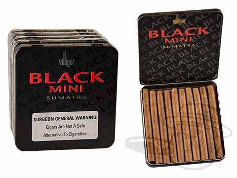 Villiger Black Non Filter Cigarillos - 100 Cigarillos