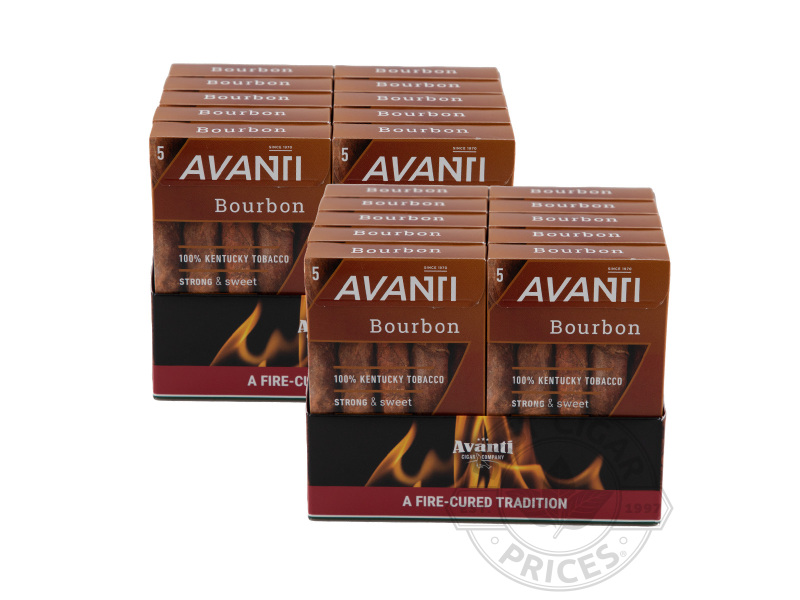 Avanti Bourbon 10/5 - 100 Cigars