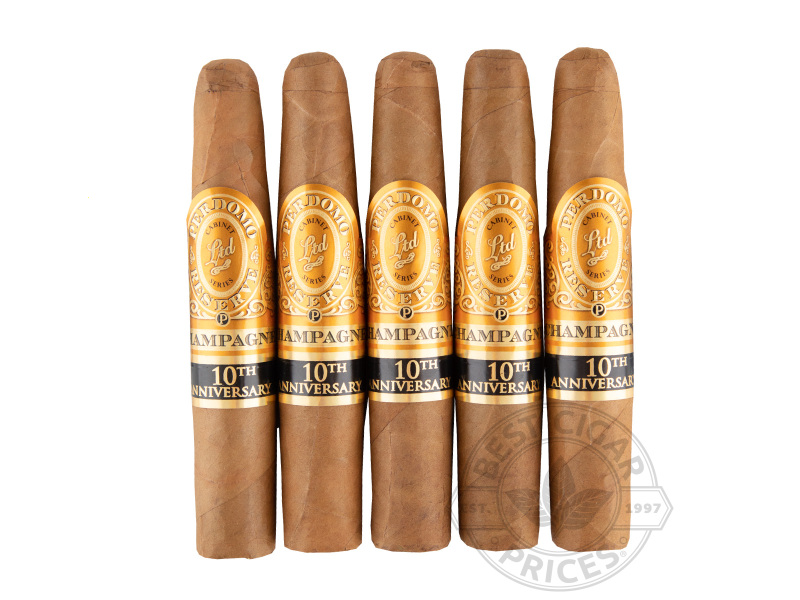Perdomo Reserve 10th Anniversary Champagne Figurado - 5 Cigars