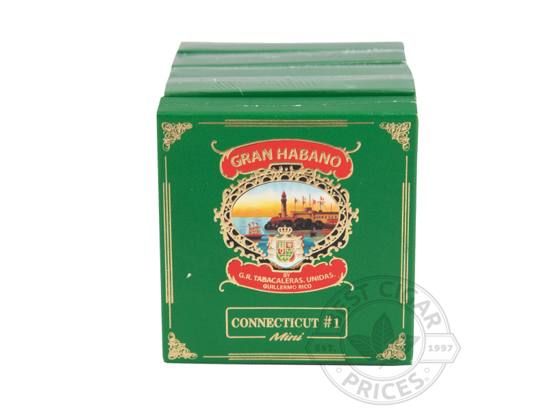 Gran Habano #1 Connecticut Minis Cigarillos - Small Packs: 100 Cigarillos
                                                                                             
                                    1-2 Week