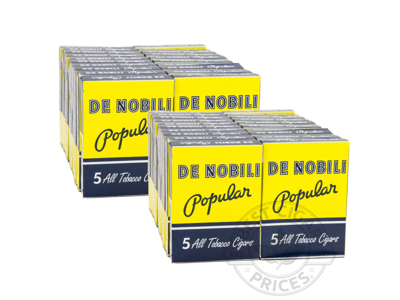 De Nobili Popular 20/5 2x Deal - 200 Cigars