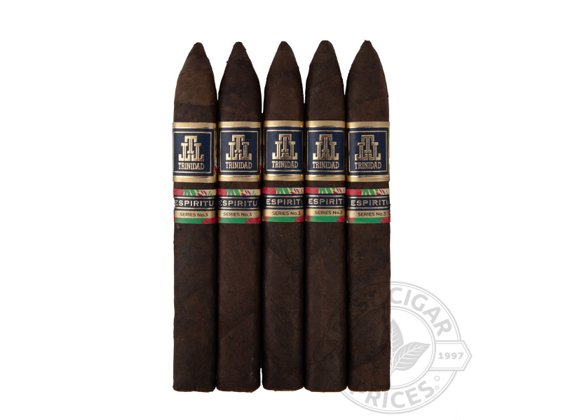 Trinidad Espiritu No. 3 Belicoso Cigars - 5 Cigars