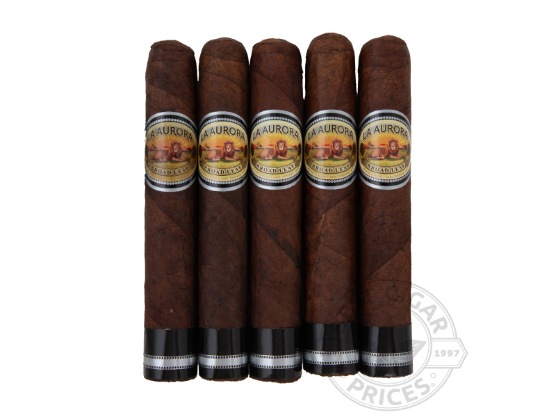 La Aurora Preferido 1903 Edition Diamond Broadleaf Parejo Toro Cigars - 5 Cigars