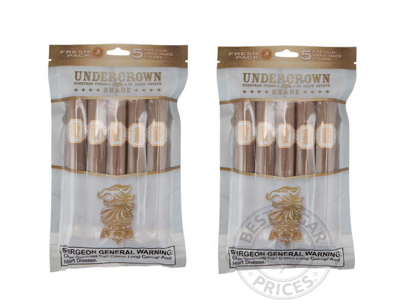 Undercrown Shade Gran Toro Fresh Pack By Drew Estate 2x Deal - 10 Cigars