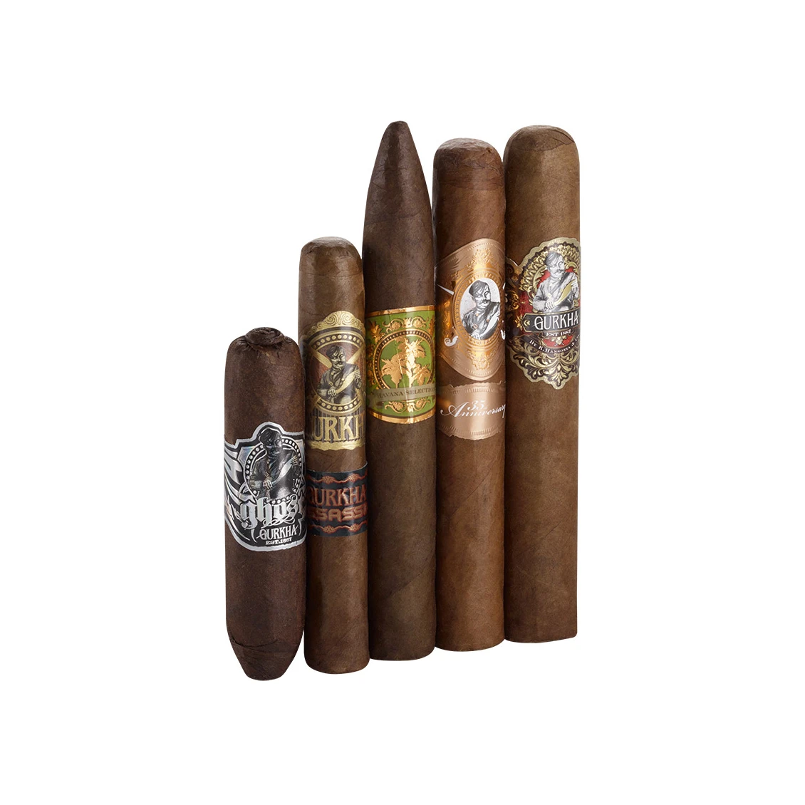 Gurkha All-Star Pack #1 Varies | Varies | Sampler of 5