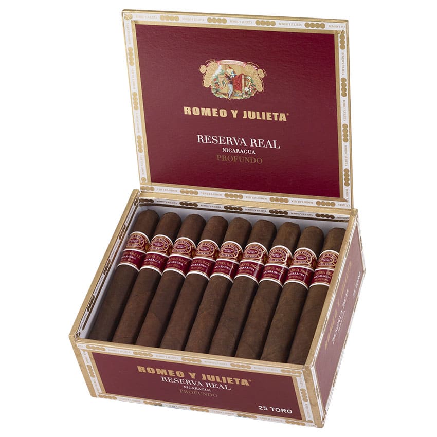 Romeo y Julieta Reserva Real Nicaragua Profundo Toro Oscuro | Toro | Box of 25