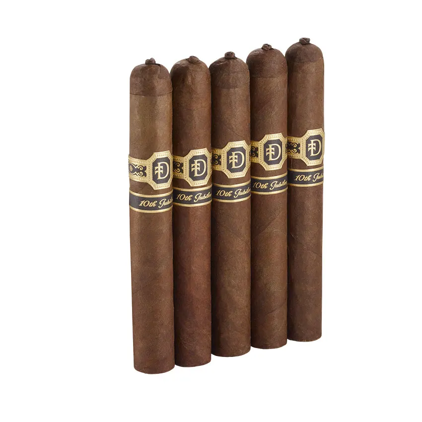 Dunbarton Tobacco and Trust 10th Jubilee Dark Natural | Corona Gorda | Pack of 5