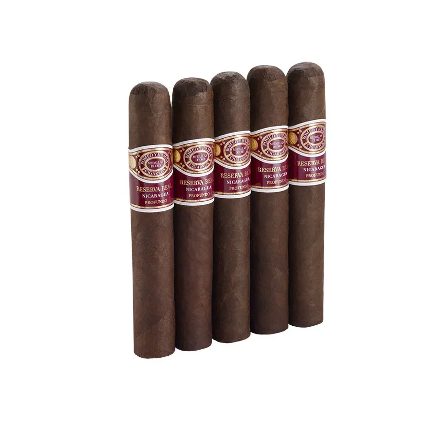 Romeo y Julieta Reserva Real Nicaragua Profundo Magnum Oscuro | Gordo | Pack of 5