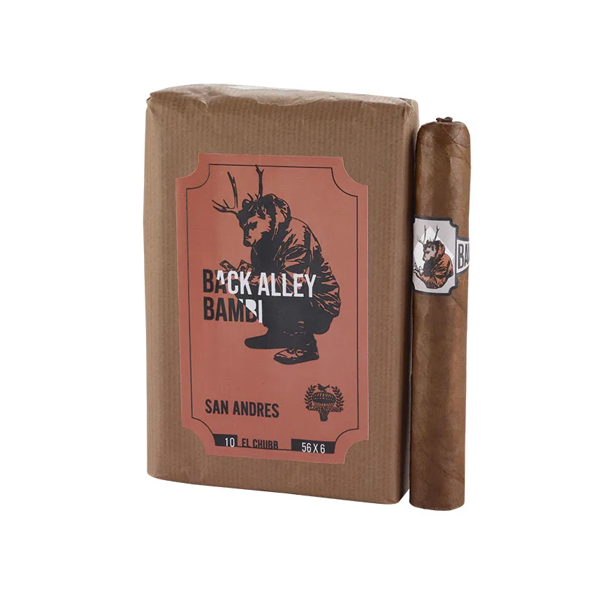 Caldwell Lost and Found Backalley Bambi San Andres El Chubb Maduro | Gran Toro | Bundle of 10