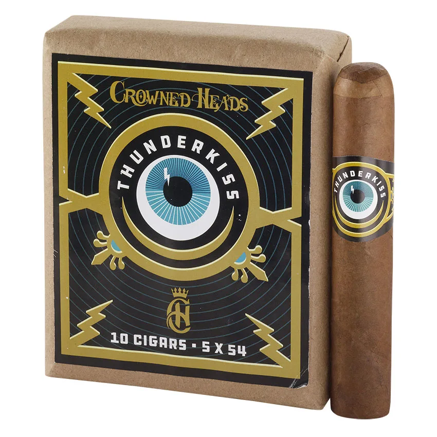 Crowned Heads Thunderkiss Robusto Dark Natural | Robusto | Bundle of 10