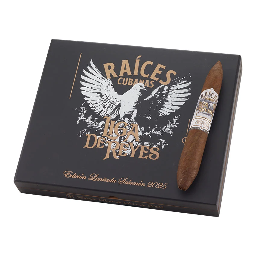 Raices Cubanas Liga De Reyes Limited Edition Salomon Dark Natural | Perfecto | Box of 10