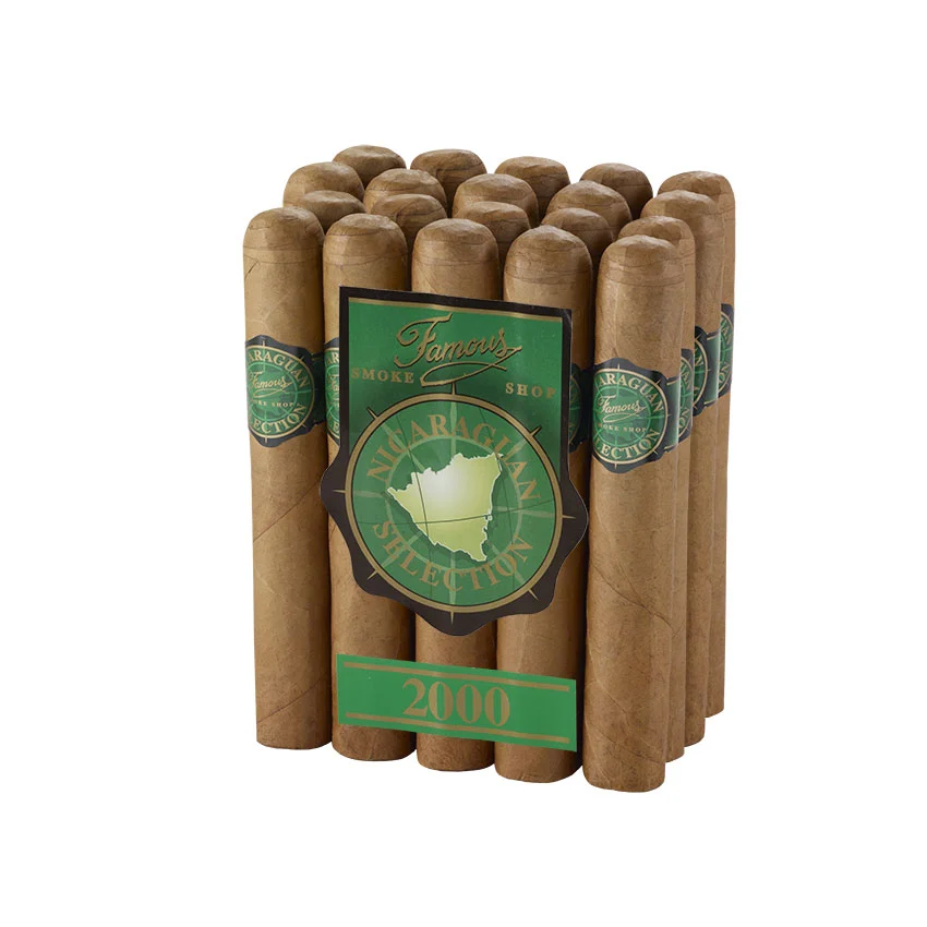Famous Nicaraguan 2000 Robusto Grande Natural | Robusto | Bundle of 20