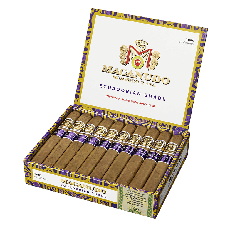 Macanudo Ecuadorian Shade Box of 20
