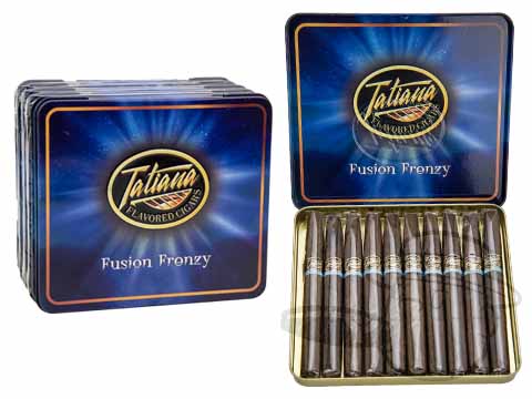 Tatiana Trio Petite Fusion Frenzy Tins - 50 Cigarillos