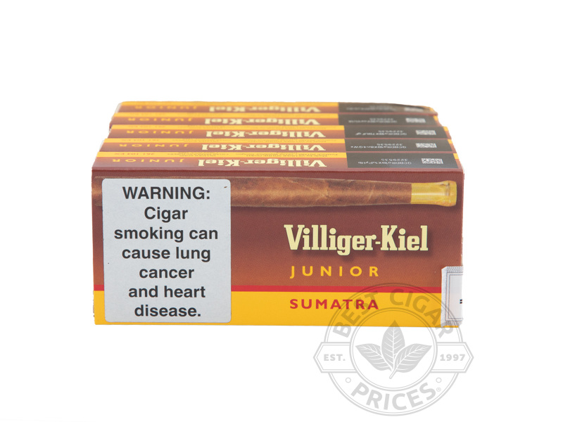 Villiger Kiel Junior Sumatra Packs - Small Packs: 50 Cigarillos
                                                                                             
                                    1-2 Week