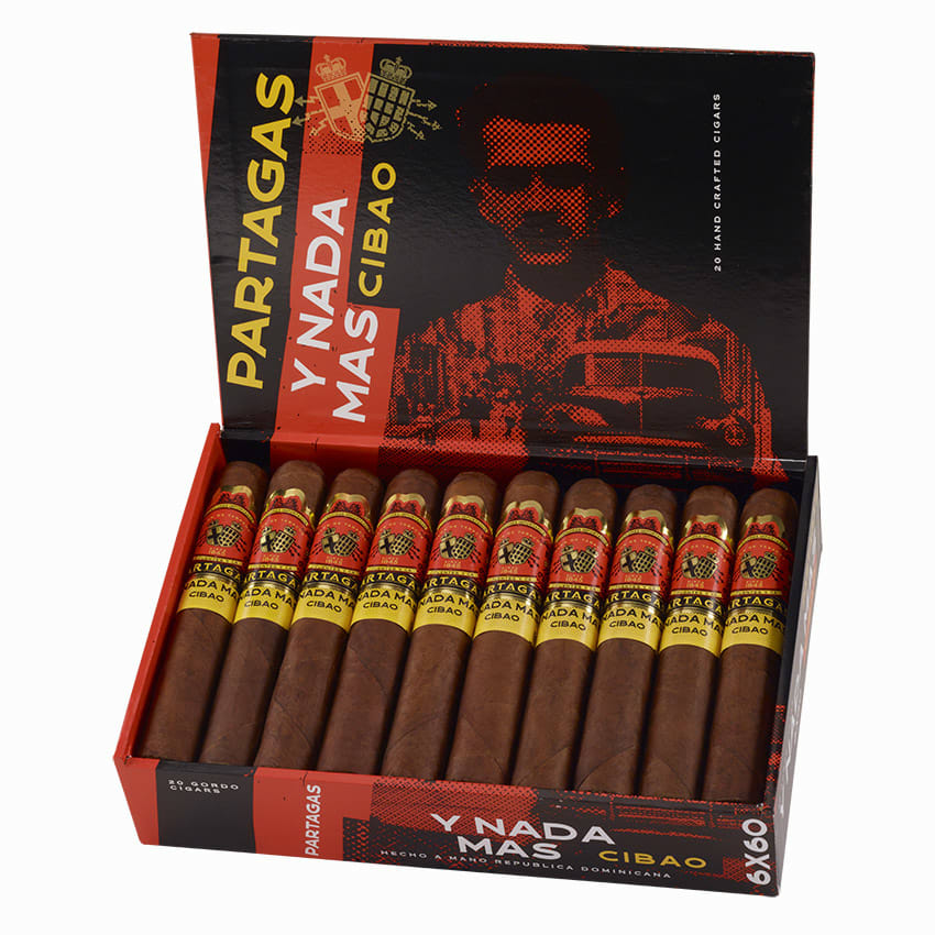 Partagas y Nada Mas Cibao Gordo Dark Natural | Gordo | Box of 20