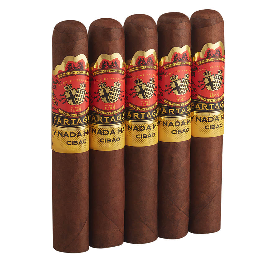 Partagas y Nada Mas Cibao Gordo Dark Natural | Gordo | Pack of 5