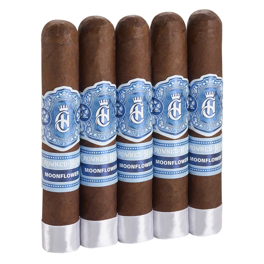 Crowned Heads Moonflower Robusto Dark Natural | Robusto | Pack of 5