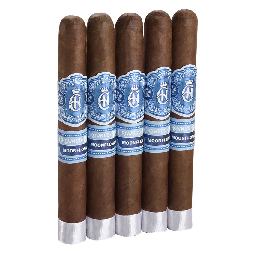 Crowned Heads Moonflower Corona Gorda Dark Natural | Corona Gorda | Pack of 5