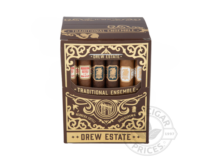 5drew Estate Traditional Ensemble 6cigar Samplers (5 Packs Of 6)) - Sealed Packs - 30 Total Cigars