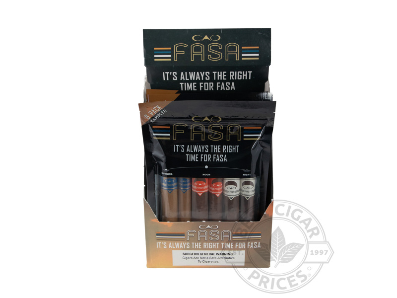 Cao Fasa Sampler Cigars Unit Of 30 - Packs - 30 Total Cigars