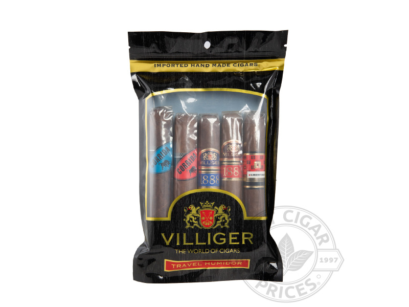 Villiger 90+ Rated Robusto 5-cigar Sampler - 5 Cigars