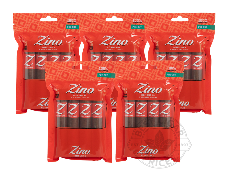 Zino Honduras Robusto Fresh Packs Unit Of 25 Cigars - Sealed Packs - 20 Total Cigars