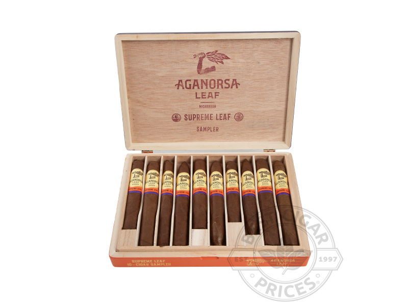 Aganorsa Supreme Leaf 10cigar Sampler - 10 Cigars