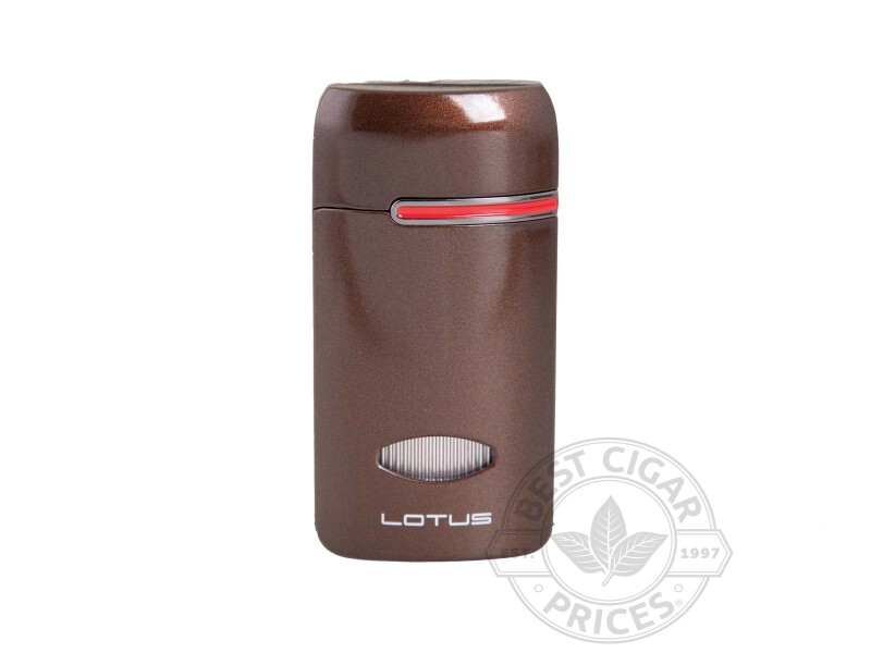 Matrix Triple Flame Lighter By Lotus - Brown - Box of 20