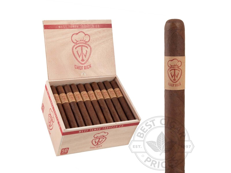 West Tampa Tobacco Co. Chef Rick Limited Release Cigars - 50 Cigars
