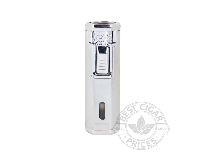 Vertigo Paragon Torch Lighter Chrome - Box of 20