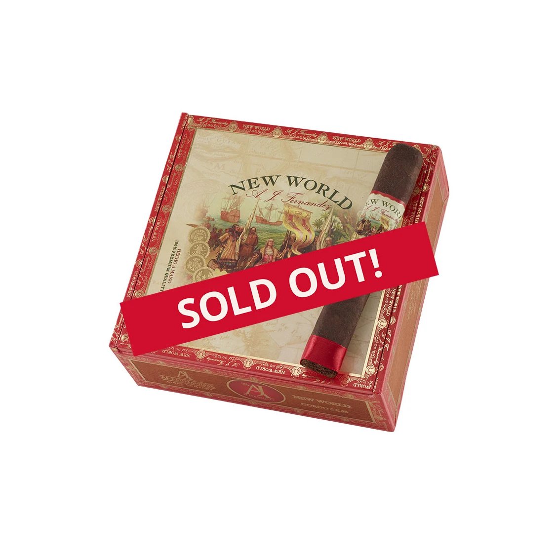 New World By AJ Fernandez Gordo Oscuro | Gordo | Box of 21
