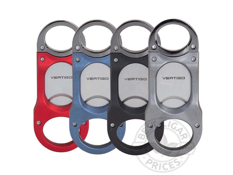 Vertigo Shark Serrated Cigar Cutter In Assorted Colors - Box of 20