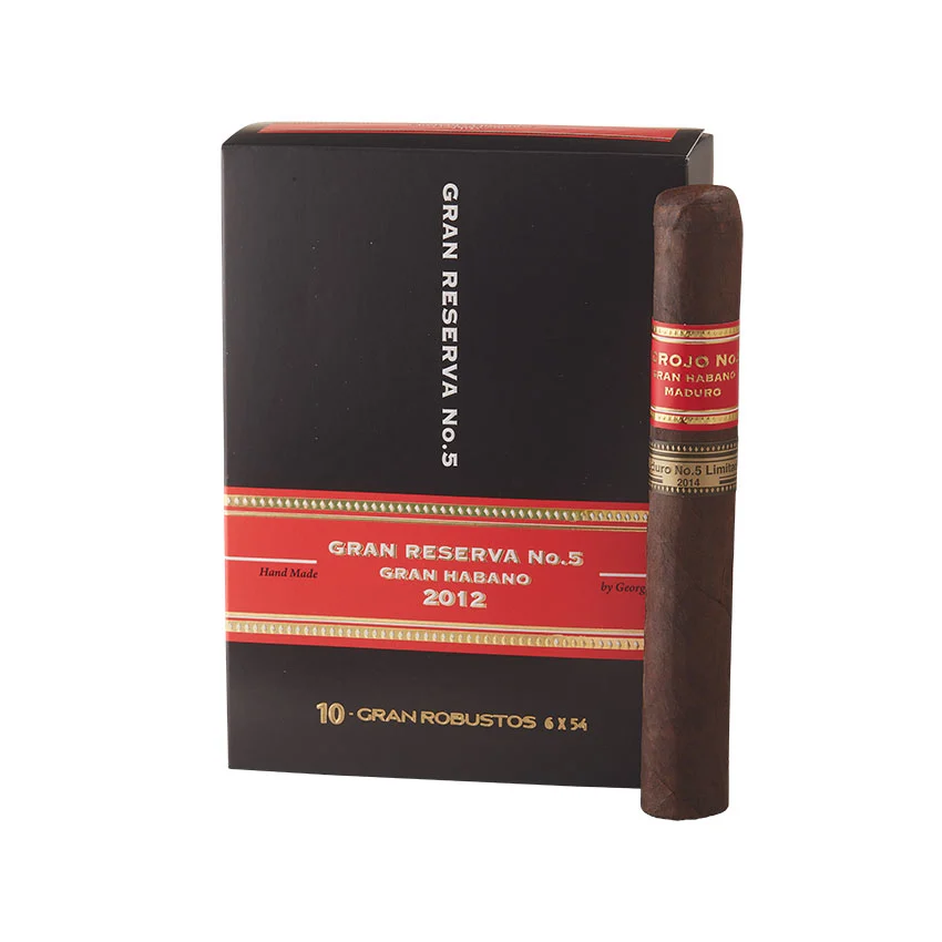 Gran Habano Gran Reserva #5 2012 Gran Robusto Natural | Toro | Box of 10