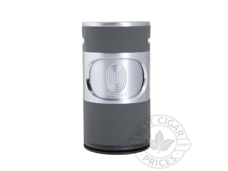 Lotus Anchor Suction Cup Table Triple Torch Lighter - Gray & Chrome - Box of 20