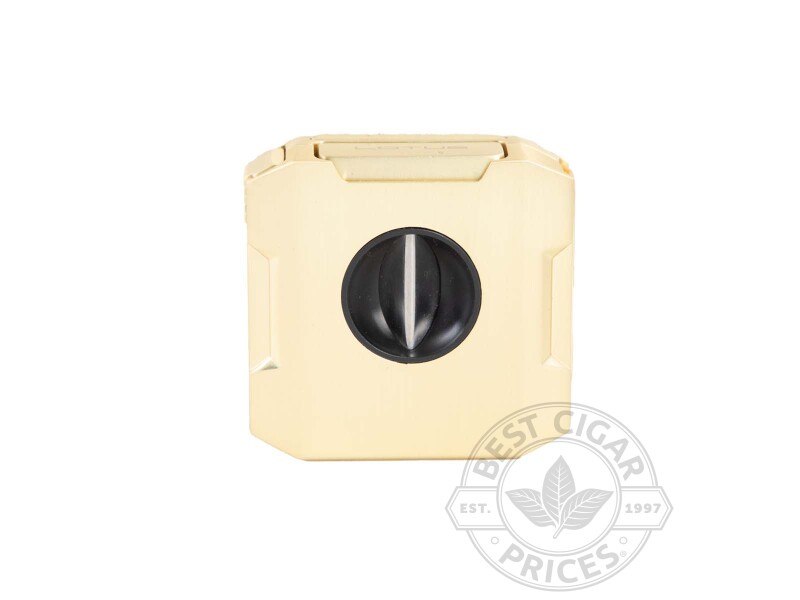 Lotus 4-square Cigar Cutter Gold - Box of 20