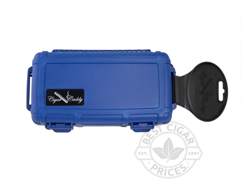 Cigar Caddy 10 Count Travel Case - Navy Blue - Box of 20