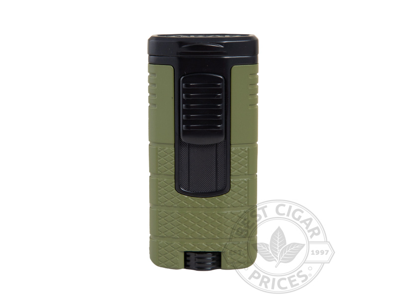 Xikar Tactical Triple Jet Flame Lighter - Oliva Drab - Box of 20