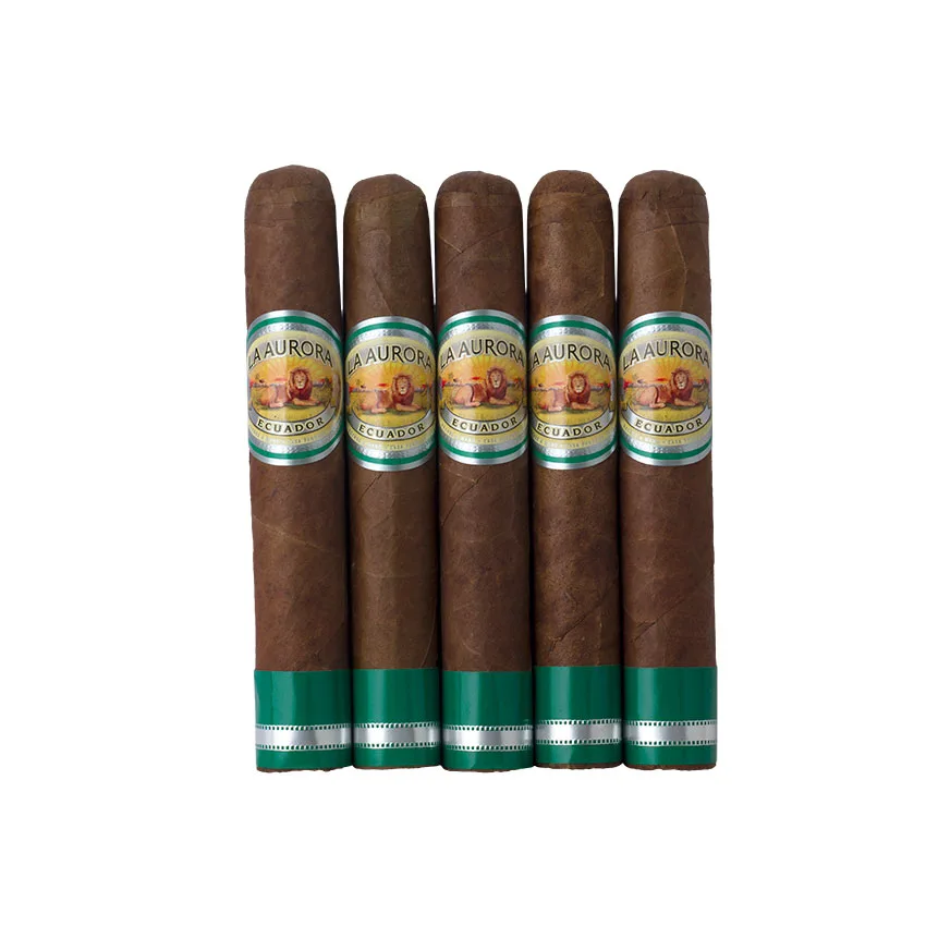 La Aurora Preferido Ecuador Robusto Natural | Robusto | Pack of 5