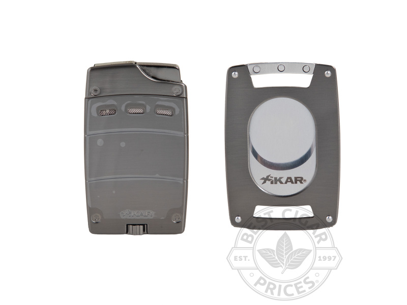 Xikar Ultra Combo Magnetic Set - Gunmetal - Box of 20