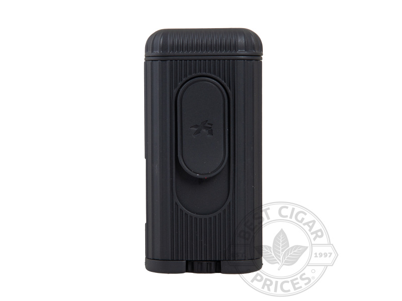 Xikar Hedron Lighter Hybrid Jet/soft Flame  Black - Box of 20