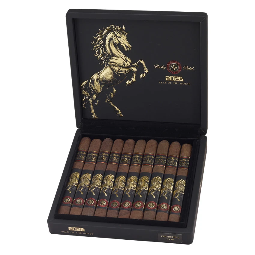 Rocky Patel Year Of The Horse 2026 Churchill Maduro | Churchill | Box of 10