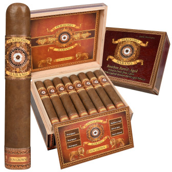 Perdomo Habano Bourbon Barrel-Aged Churchill Sungrown 5 Pack