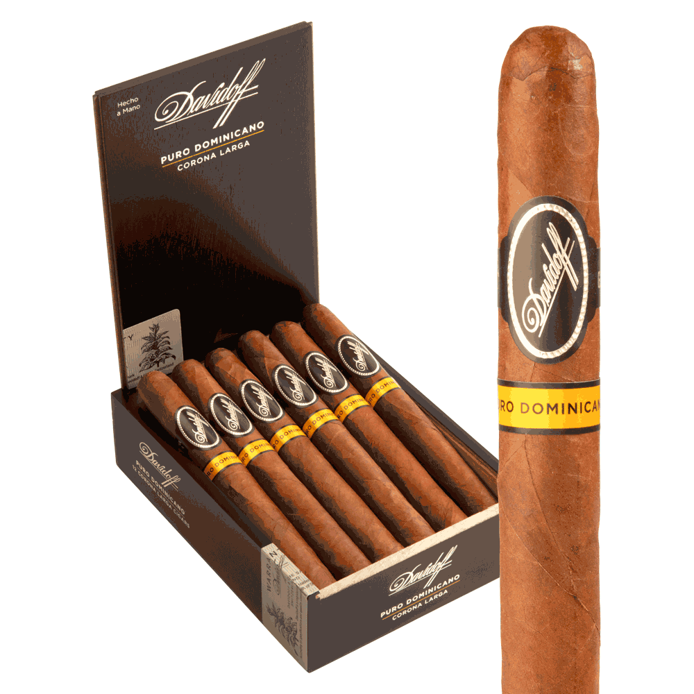Davidoff Puro Dominicano Corona Larga / 5.88 x 44 Box of 12